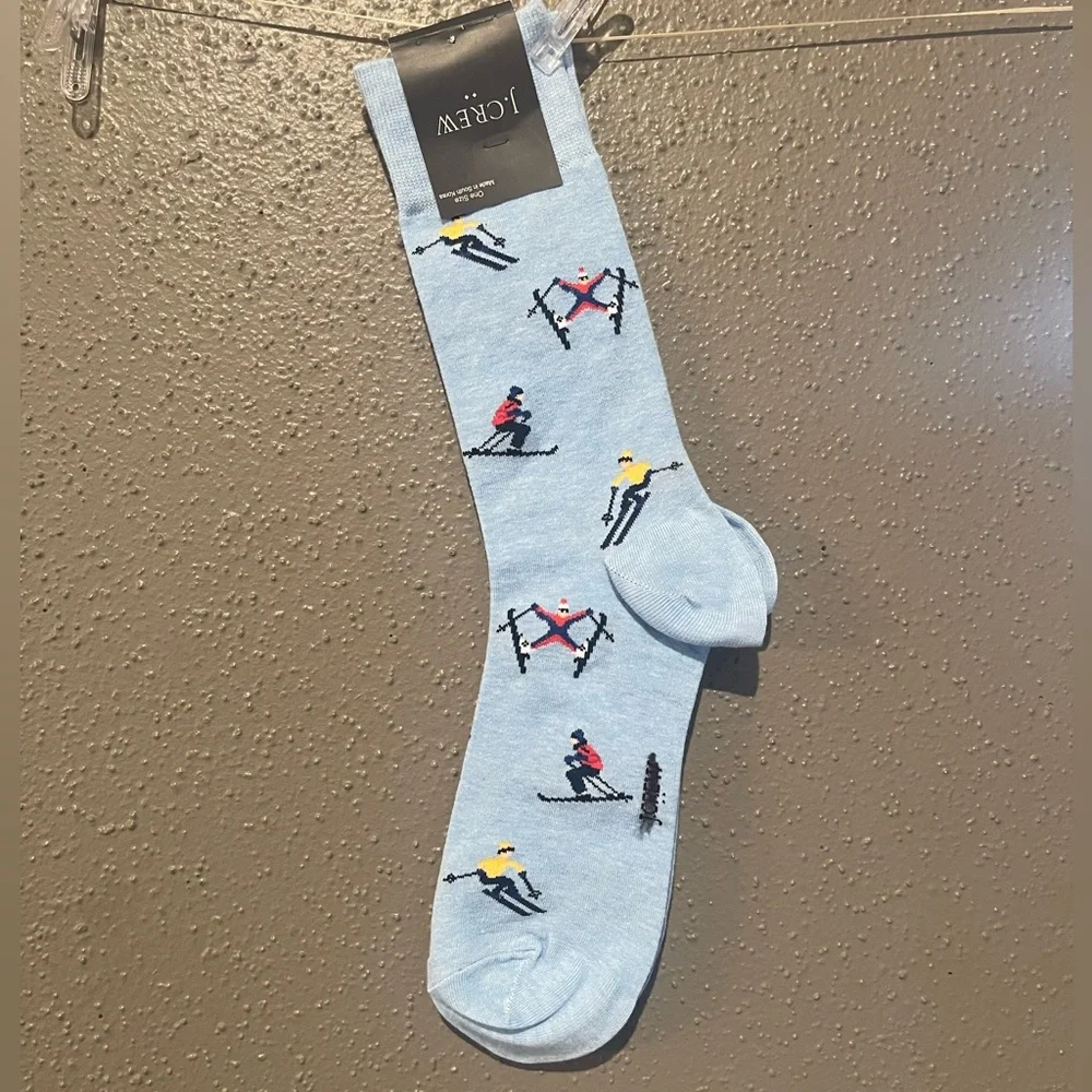 J. Crew Blue Casual Skiing Socks